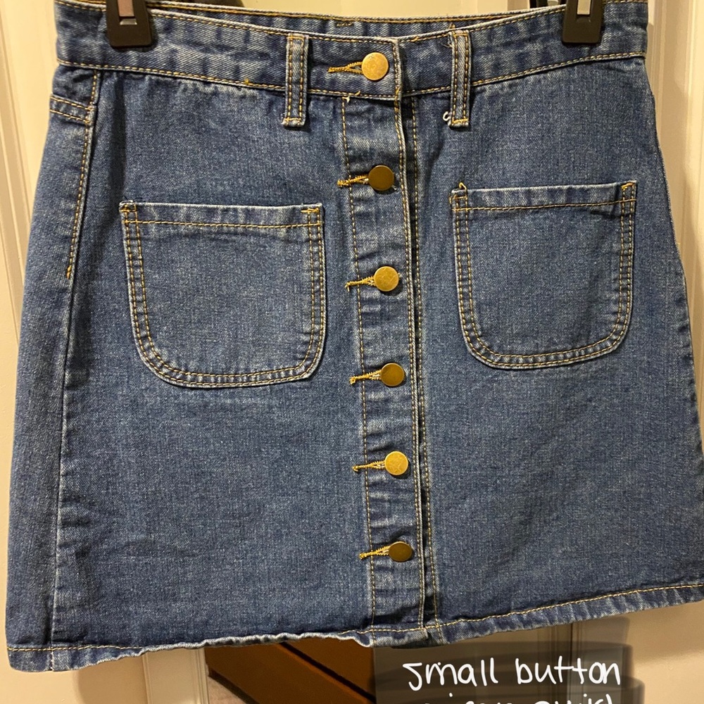 Jean skirt